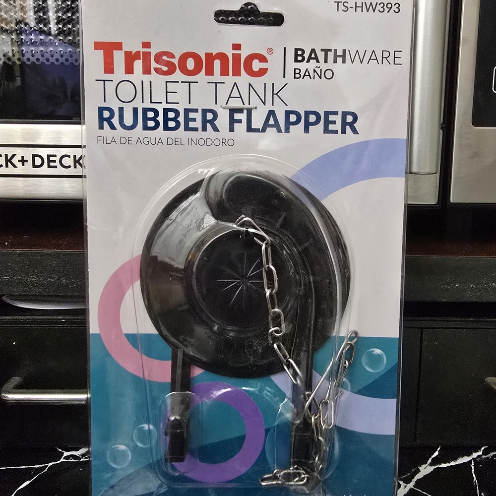 Trisonic 2 in. Universal Toilet Tank Rubber Flapper